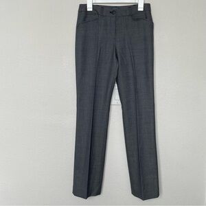 Pendleton Gray Virgin Wool Blend Straight Leg Pants Size 6